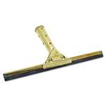 Unger&reg; Golden Clip Brass Squeegee Complete, 12" Wide # UNGGS300