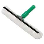 Unger&reg; Visa Versa Squeegee & Strip Washer,10 Inches, Nylon/Rubber/Cloth, White/Green # UNGVP25