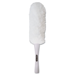 UNISAN MicroFeather Duster, Microfiber Feathers, Washable, 23, White # UNSMICRODUSTER
