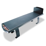 Universal Heavy Duty Plastic Shelf, 7 x 26 1/2 x 6 1/2,