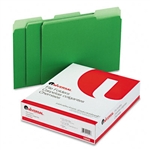 Universal Colored File Folders, 1/3 Cut One-Ply Tab, Lt