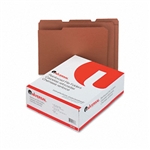 Universal Kraft File Folders, 1/3 Cut Assorted, Top Tab