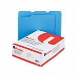 Universal Colored File Folders, 1/3 Cut Assorted, Two-P