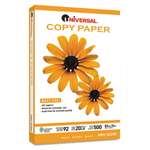 Universal&reg; Copy Paper, 92 Brightness, 20lb, 8-1/2 x 14, White, 5000 Sheets/Carton # UNV24200