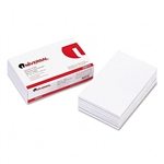 Universal Scratch Pads, Unruled, 5 x 8, White, 12 100-S