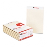 Universal Colored Perforated Note Pads, Wide Rule, 5 x 