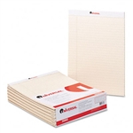 Universal Colored Perforated Note Pads, Wide Rule, Lett