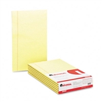 Universal Glue Top Writing Pads, Wide Rule, Legal, Cana