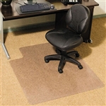 Universal Cleated Chair Mat for Low and Medium Pile Car