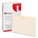 Universal Economical File Jackets, Legal, 11 Pt. Manila