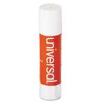 Universal&reg; Permanent Glue Stick, .28 oz, Stick, Clear, 30/Pack # UNV75748VP