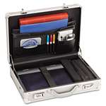 SOLO&reg; Aluminum Attache Case, 17-1/2 x 5 x 12-1/2, Silver # USLAC10010