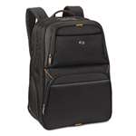SOLO&reg; Urban Backpack, 17.3", 11 3/4 x 8 x 17 1/2, Black/Orange # USLUBN7014