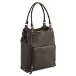 SOLO&reg; Ladies' Bucket Tote, Full-Grain Leather, 13-1/2 x 4-1/2 x 17-1/4, Espresso # USLVTA8043