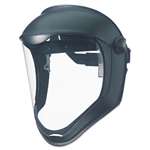 Uvex Bionic Face Shield, Matte Black Frame, Clear Lens # UVXS8500