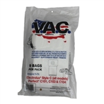 Perfect VAC15 Paper Bag, Canister Style C, HEPA Vacuum Bags- 9 Pk