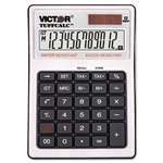 Victor&reg; TUFFCALC Desktop Calculator, 12-Digit LCD # VCT99901