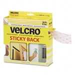 Velcro Sticky-Back Hook & Loop Fasteners w/Dispenser, 3