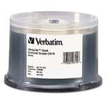Verbatim&reg; CD-R Archival Grade Disc, 700MB, 52x, Spindle, Gold, 50/Pack # VER96159