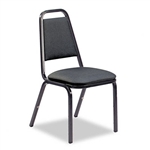 Virco Vinyl Upholstered Stacking Chair, 18 x 22 x 34-1/