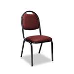Virco&reg; Fabric Upholstered Stacking Chair, 18 x 22 x 35-1/2h, Sedona Ruby, 4/Carton # VIR8917ERED201
