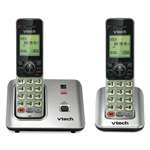 Vtech&reg; CS6619-2 Cordless Digital Answering System, Base and 1 Additional Handset # VTECS66192