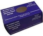 Carton of 50 Blue 12-inch Microfiber Laser Cut Cloths, WIPER12-BLU