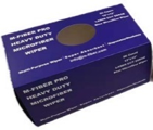 Carton of 50 Blue 12" Microfiber Laser Cut Cloths, WIPER12-BLU