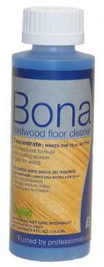 Bona Pro Series Hardwood Floor Cleaner Concentrate 4 Ounce Bottle Refill