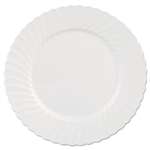 WNA Classicware Plates, Plastic, 10.25 in, White # WNACW10144W