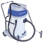 Mercury Storm WVP-20 20-gallon dual-motor commercial wet dry vacuum with poly tank and 5-piece tool kit