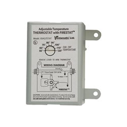 Ventamatic Replacement Thermostat- 10 Amps, Model# XXFIRESTAT