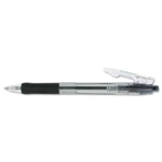 Zebra Jimnie Clip Retr Ballpoint Pen, Translucent Brl, 