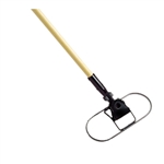 72 by 5 inch steel wire dust mop frame for large commercial floor dust mopping