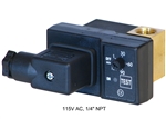 Jorc 115V AC TEC-11 Timer Controlled Drain, 1/4" NPT, 0-230 PSI
