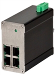 Red Lion N-Tron 4 Port Ethernet Switch, Metal Housing
