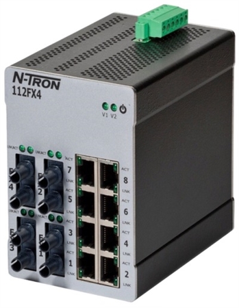 N-Tron 112FXE4 Industrial Ethernet Switch