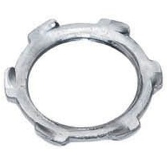 Mencom 212M 1/2" NPT Zinc Plated Steel Locking Nut