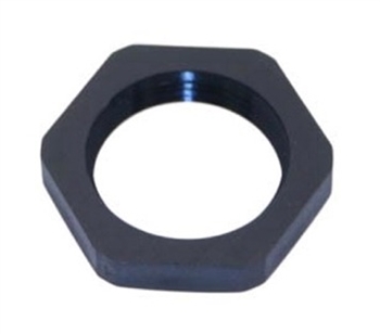 Mencom 238PA/SW 3/8" NPT Black Plastic Locking Nut