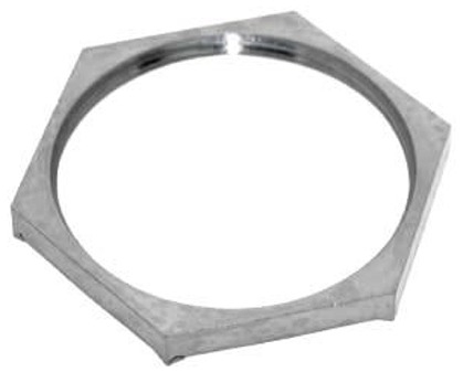 Mencom 2M25MPOT M25 Nickel Plated Brass Locking Nut