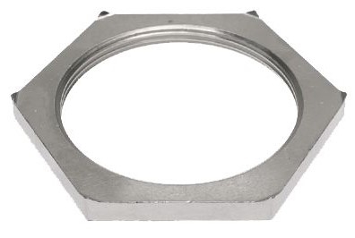 Mencom 2M50MPOT M50 Nickel Plated Brass Locking Nut