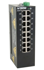 N-Tron 16 Port Industrial Ethernet Switch w/ N-View - 316TX-N