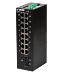 17 Port 317FXE Industrial Ethernet Switch