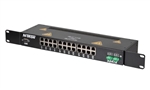 N-Tron 24 port 19" Rackmount Industrial Ethernet Switch w/ Advanced Firmware - 524TX-A