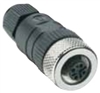 Lumberg Automation M12 Connector, 3 Pin, Female Straight, PG 9