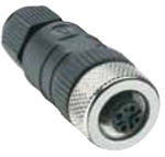 Lumberg Automation M12 Connector, 5 Pin, Female Straight, PG 9