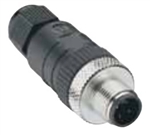 Lumberg Automation M12 Connector, 3 Pin, Male Straight, PG 7