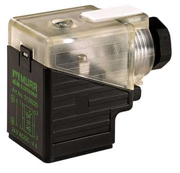 Solenoid Valve Connector Form A