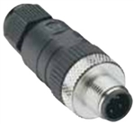 Lumberg Automation M12 Connector, 3 Pin, Male Straight, PG 9, Spring Terminals