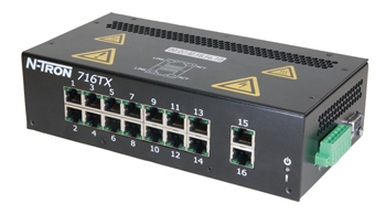 N-Tron 16 Port Industrial Ethernet Switch - 716TX